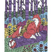 Sada maxi Malování Lesní zvířátka Janod Atelier 