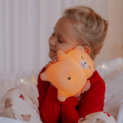 LED silikonová noční lampička - chrápající medvídek Mary's 