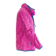Mikina dětská chlupatá se stojáčkem, Pidilidi fuchsia
