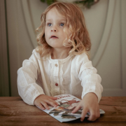 Sada se samolepkami Vánoční přání Little Dutch