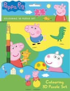 Omalovánkové 3D postavy - Prasátko Peppa
