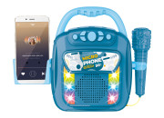 Hudební box s mikrofonem a bluetooth 28 cm