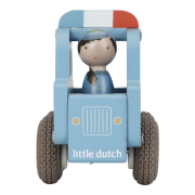 Policejní auto dřevěné Little Dutch