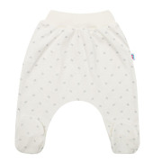 3-dílná bavlněná kojenecká souprava New Baby Kiddy smetanová