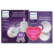 Odsávačka mléka elektrická Hands-Free Duo Premium Plus SCF532/11 + dárek Philips AVENT