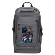 Set 5 Cubic Fortnite Squad: batoh, sáček, ledvinka, obal na notebook, peněženka GRS Baagl