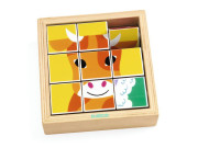 Otáčivé puzzle Farma Djeco