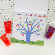 Malování prstovými barvami Level 1 Svět 30 listů