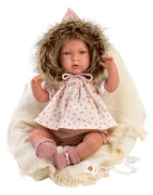 New Born 74022 Llorens - realistická panenka miminko se zvuky - 42 cm