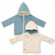 Kabátek oboustranný Stone Blue Little Dutch