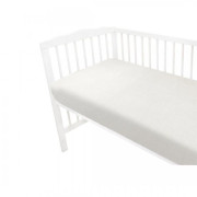 Mušelínové prostěradlo do postýlky 60 x 120 cm Nature double Baby Nellys