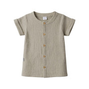 Kojenecká mušelínová košile s kraťasy linen New Baby 