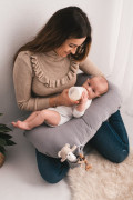 Mušelínový polohovací polštář MiniRelax 140 cm Babymatex