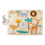 Vkládací puzzle Safari small foot 