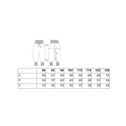 Tepláky tenké UV 50+ Outlast® Modrá royal