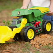 John Deere Kids - Sklápěč a nakladač 2v1 se světly a zvuky