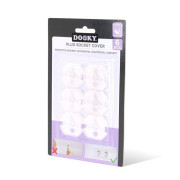 Ochranné krytky do zásuvek 6 ks Transparent