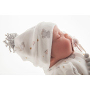 Novorozeně 80109 - spící realistické miminko 40 cm