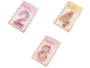 Narozeninové samolepicí číslice s pohyblivými flitry