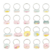 Sada šperků - nastavitelné prstýnky Jednorožec 20 ks Janod