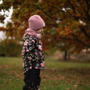 Zimní čepice Teddy fleece double Cyclamen pink Esito