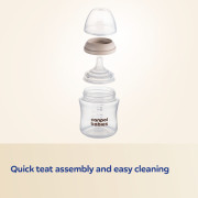 Savička k lahvi Natural Shape 3 m+ 2 ks Canpol babies