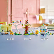 Velikonoční zajíček, kuřátko a sběr vajíček Lego