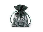 Vánoční dárkový pytlík 10x15 cm