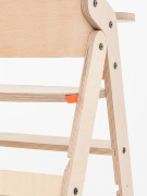 Mamatoyz My Chair Dřevěná jídelní židlička Nature