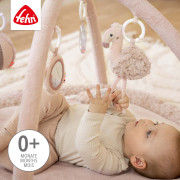 3D aktivity deka Baby Fehn Plameňák, Pink