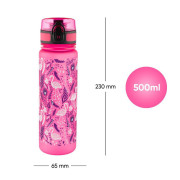 Tritanová láhev na pití Flamingo 500 ml Baagl