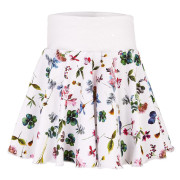 Sukně kolová Bílá louka