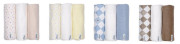 Swaddler Solid Matcha 3 balení 70 x 70 cm Lodger