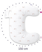 Polohovací polštář MiniRelax jersey 150 cm Babymatex