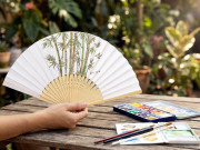 Dětský vějíř k domalování