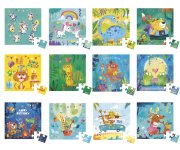 Blahopřání k narozeninám s puzzle Janod