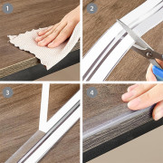 Ochrana rohů bezpečnostní páska transparentní 3 m Babyono