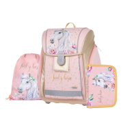 Školní set 3 ks Premium Light kůň romantic