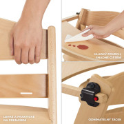 Židlička jídelní Enock Kinderkraft