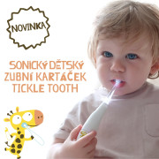 Sonický dětský zubní kartáček Tickle Tooth Jack N´ Jill (0-3 roky)