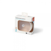 Silikonová miska s přísavkou a víčkem BabyOno