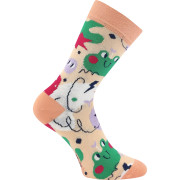 Ponožky dětské Kaito s obrázky dívčí mix E (3 páry) 