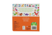 Knížka Pátrej mezi dinosaury 20 x 20 x 1,5 cm
