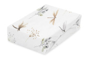 Bavlněné prostěradlo s gumou a potiskem 70 x 140 cm Babymatex
