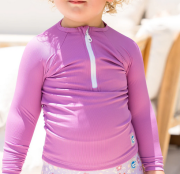 UV tričko s dlouhým rukávem do vody Lilac