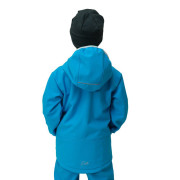 Dětská softshellová bunda DUO Turquoise - tyrkysová Esito