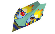 Atelier Origami papírové skládačky Letadla Mini 6+ Janod