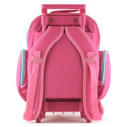 Školní batoh Cool trolley set - 6dílná sada - růžový + doplňky Hollywood