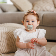 Dudlíky silikonové anatomické 6 - 18 m, 2 ks BabyOno