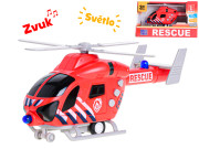 Helikoptéra ambulance 20 cm na setrvačník světlem a zvukem